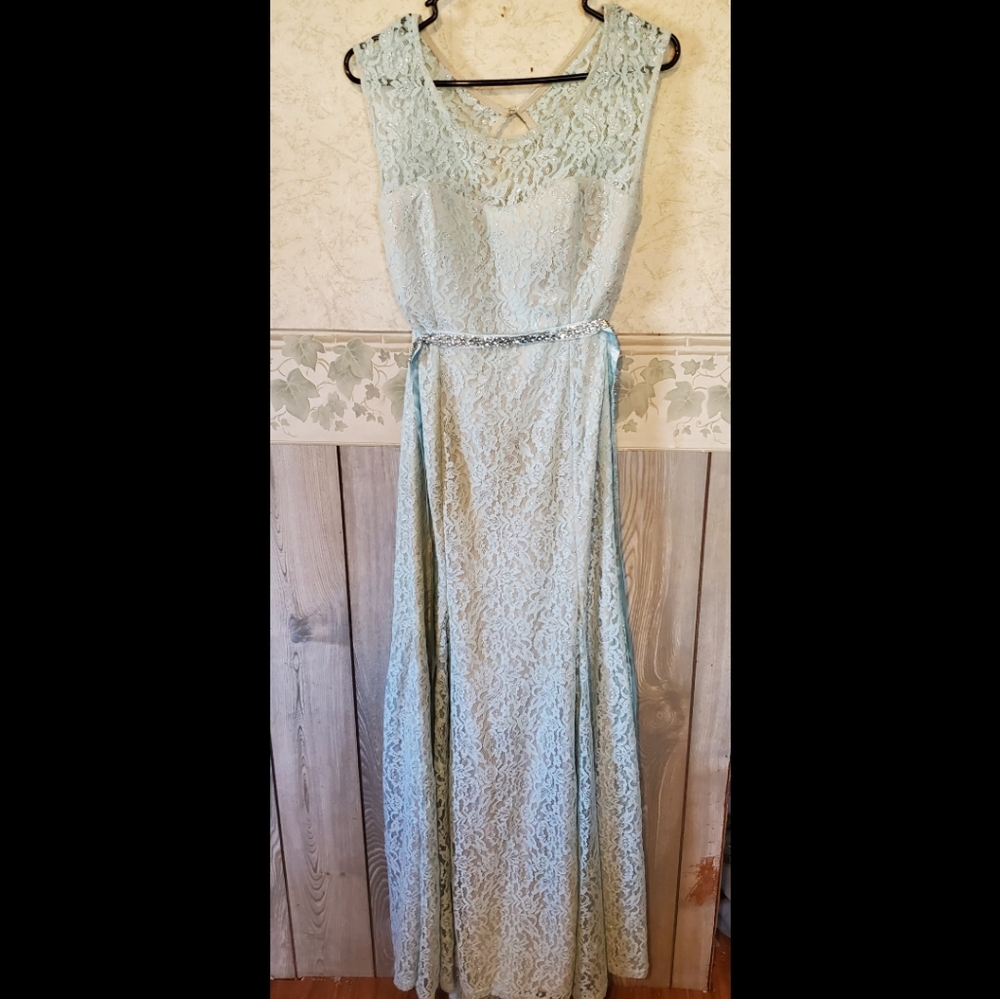 Blue Prom Dress